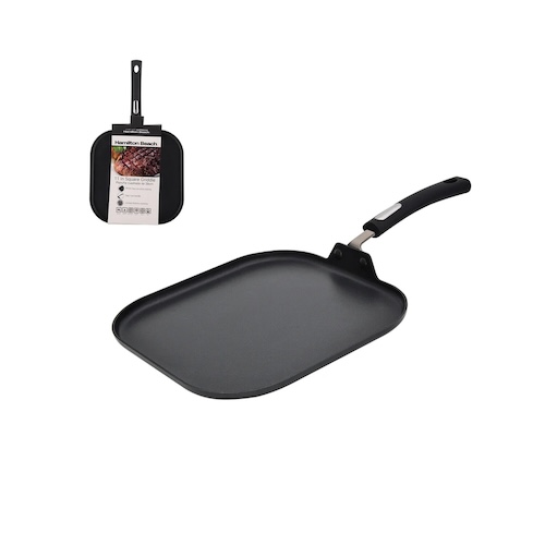 HAMILTON BEACH SARTEN | PLANCHA ANTIADHERENTE 28CM | 11" 3.0MM