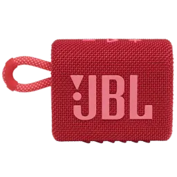 PARLANTE JBL GO 3 BLUETOOTH A PRUEBA DE AGUA JBLGO3REDAM ROJO