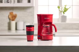 Black+Decker cafetera 4 en 1 de 5 tazas color rojo - CM0755-RLA