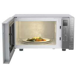 Whirlpool microondas 0.7 pies plateado acabado espejo WM1807D