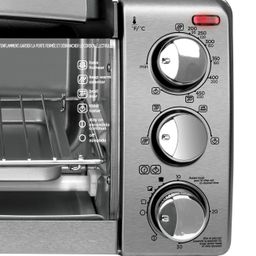 Black + Decker horno 4 rebanadas inox TO1760SS-LA