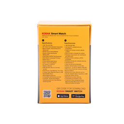 Kodak reloj inteligente SW7204 negro 1,85" full touch