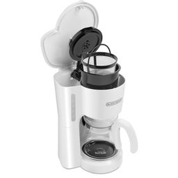 Black + Decker cafetera 5 tazas blanca CM0701W