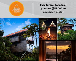 Casa tucán - Cabaña la guarumo (₡55.000 la noche en ocupación doble)