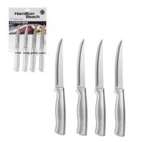 HAMILTON BEACH SET CUCHILLOS 4 PZAS SIERRA 11.4CM | 4.5" 1.5 MM ACERO INOX