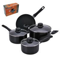 PROCTOR SILEX SET DE OLLAS ANTIADHERENTES 7 PIEZAS 2.2MM