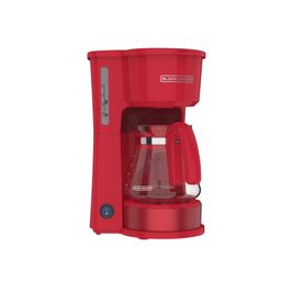 Black+Decker cafetera 4 en 1 de 5 tazas color rojo - CM0755-RLA