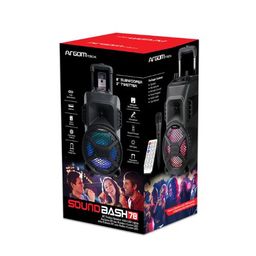 Parlante Argom Inalámbrico con Ruedas SoundBash 78 BT ARG-SP-4078BK