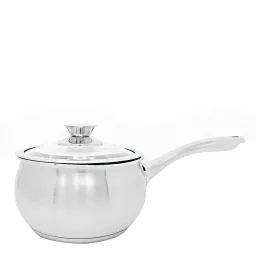 HAMILTON BEACH SAUCE PAN ACERO INOX 1.9L | 2QT C/TAPA VIDRIO INDUCCION PROFESIONAL HBQ101