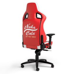 SILLA GAMING NOBLECHAIRS  EPIC EDICIÓN FALLOUT NUKA COLA CUERO SINTÉTICO NBL-PU-FNC-001 ROJO