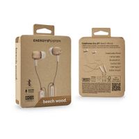 AUDIFONOS ENERGY EARPHONES ECO BLUETHOOTH BEECH WOOD