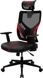 SILLA GAMING ERGONÓMICA THUNDERX3 YAMA1 MALLA CON CUERO SINTÉTICO TEGC-3030001.R1 NEGRO/ROJO