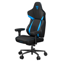 SILLA  GAMING ERGONÓMICA THUNDERX3 CORE SMART RACER CUERO SINTÉTICO TEGC-2069101.B1 AZUL