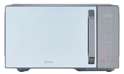 Midea microondas 1.1pc puerta acabado espejo gabinete gris con grill MMDXG11S2MG
