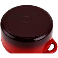 HAMILTON BEACH DUTCH OVEN | OLLA HIERRO FUNDIDO 5.2L | 5.5QT RED